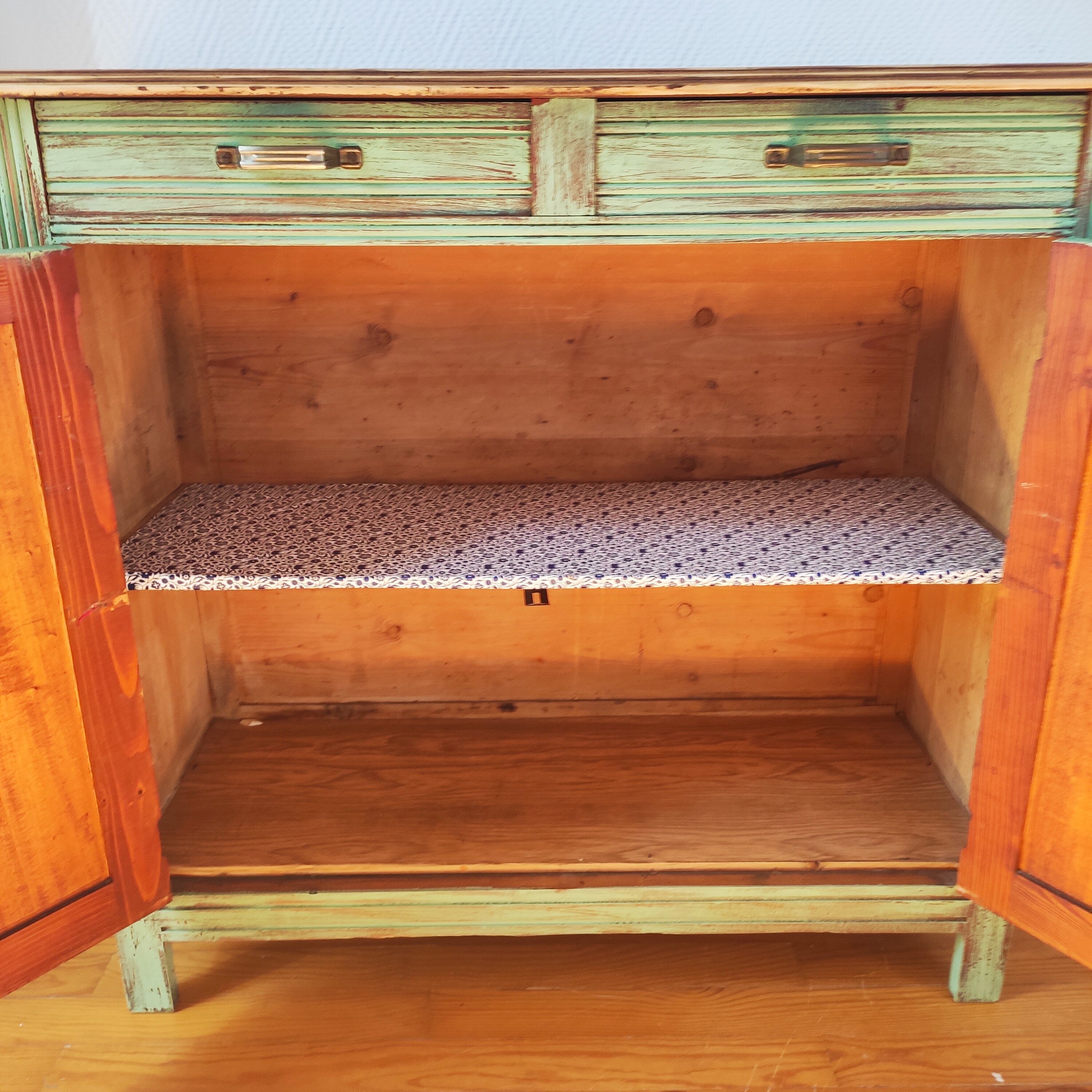 Patinated Parisian buffet