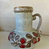 Strehla fat lava pitcher vase