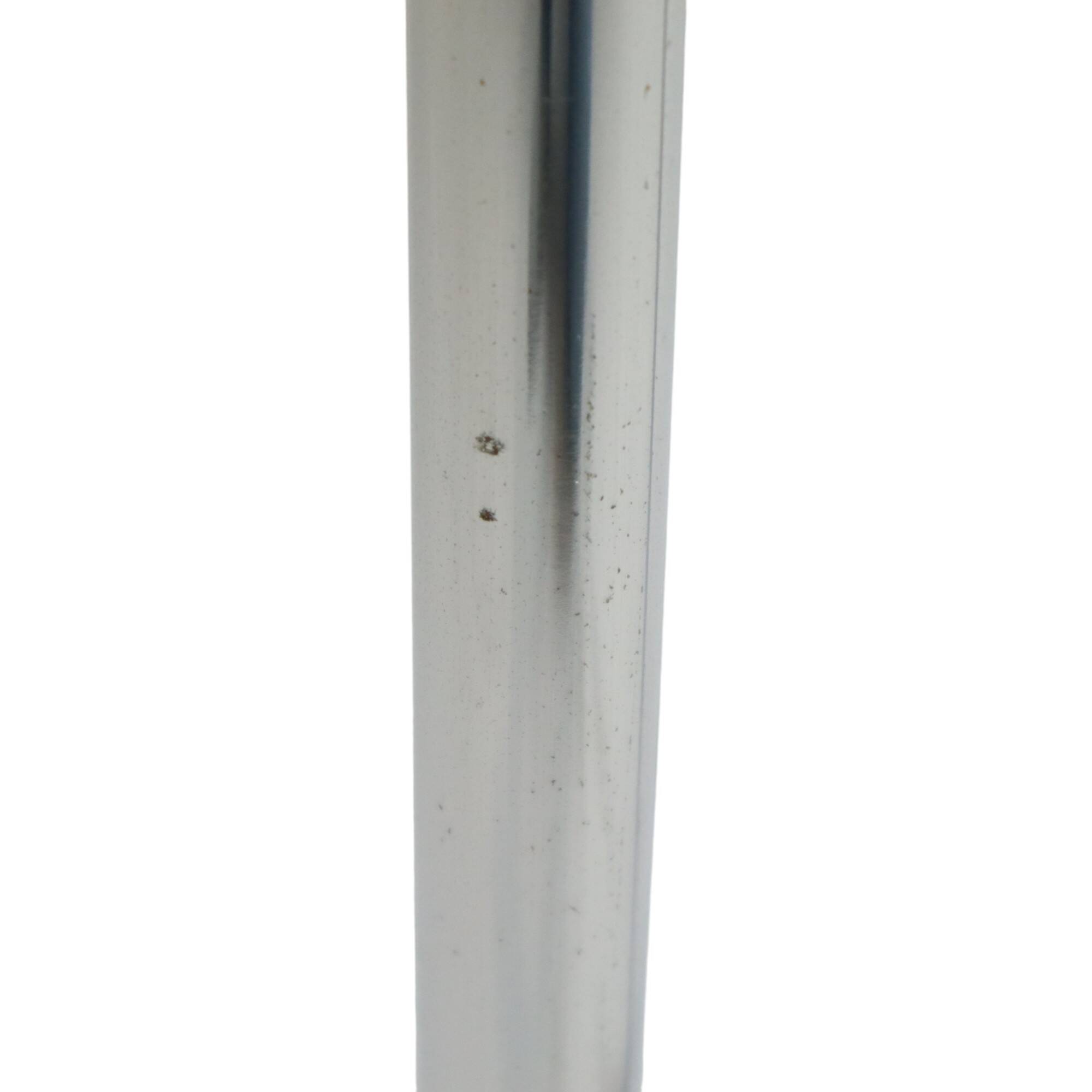 Vintage Retro Gray Formica Stool Chrome Plant Table Side Table