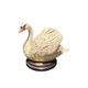 Set of two sculptures representing swans by Guiseppe Armani