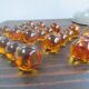 crystal saint louis, old rest knives knife holder model bubbles