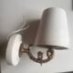 Pair of marble wall lights