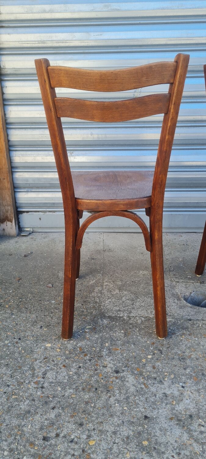 Set of 4 Baumann bistro chairs