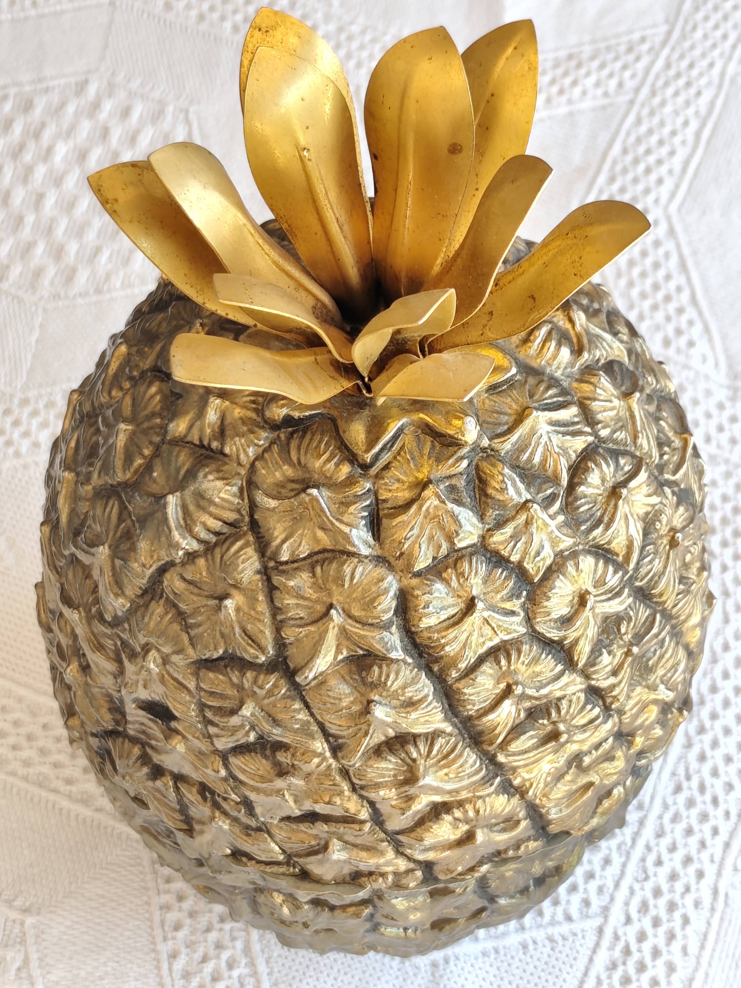 Signed vintage pineapple