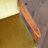 Pair of Scandinavian teak armchairs 1960s