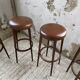Set of 4 high bistro stools Baumann
