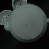 White and orange Pillivuyt tisanière