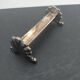 Silver-plated shell knife rests. Ravinet Denfert.
