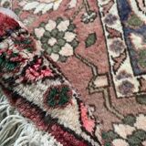 Tapis persan en laine peignée velours bordeaux 300x200