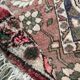 Tapis persan en laine peignée velours bordeaux 300x200