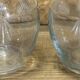 Pair of decanters nineteenth crystal grave, baccarat quality, Saint Louis, chic decoration