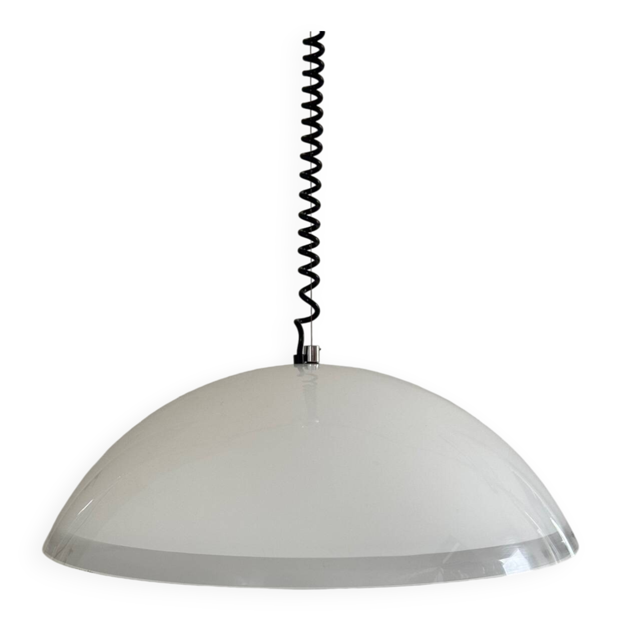 Suspension Chandelier Model Bella Design Franco Bresciani for iGuzzini Italy 1970