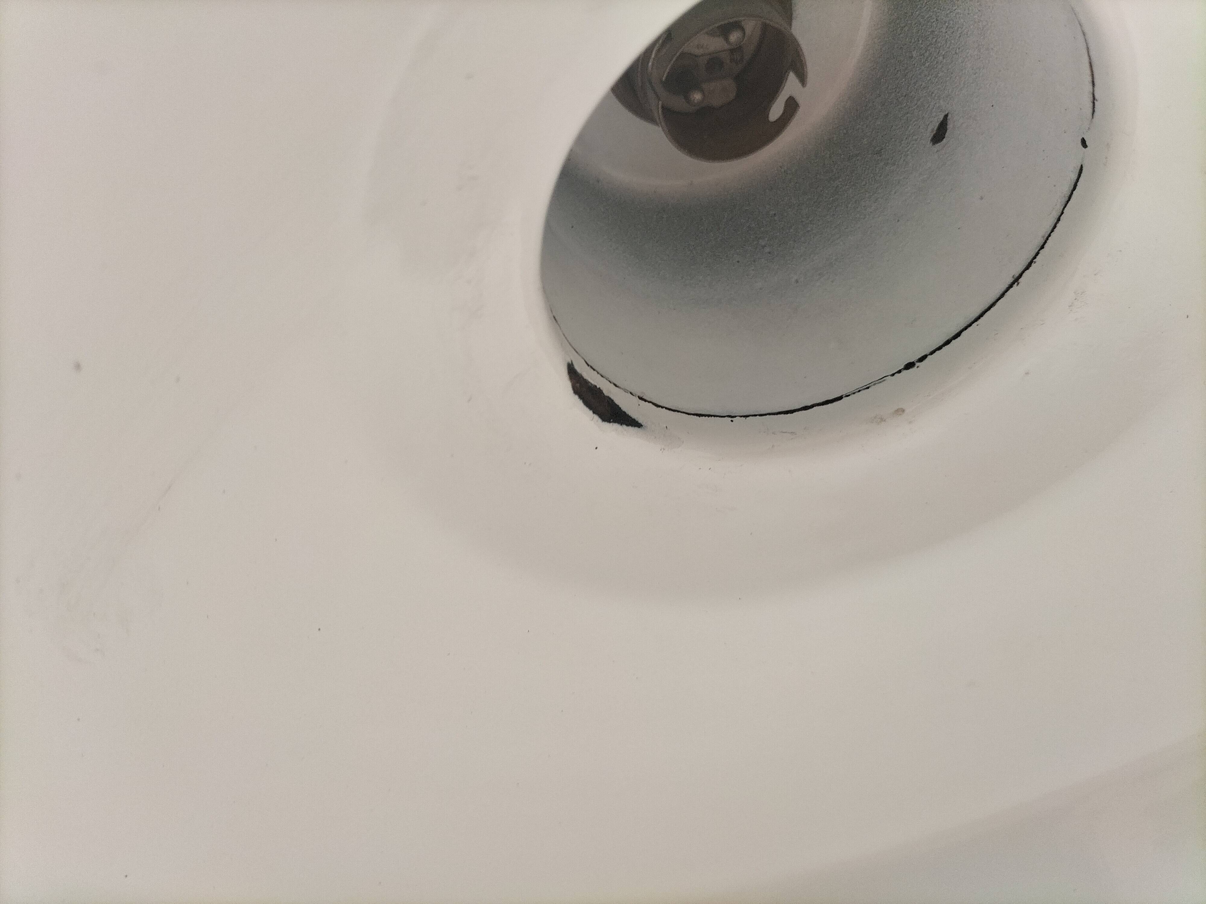 Enameled sheet metal pendant lights