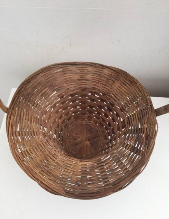 Vintage Jolie panière tressée