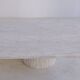 Kalia Square Coffee Table – Natural Travertine