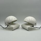 Pair of 'Bugia' Lamps by Giuseppe Cormio iGuzzini - Adjustable Space Age Italian Lights 1970s