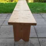 Wooden bench