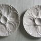 Ensemble de 6 assiettes Pillivuyt porcelaine blanche