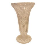 Vase en cristal ciselé