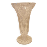 Vase en cristal ciselé