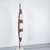 TEAK FLOOR LAMP BY GIOFFREDO REGGIANI 1969 REGGIANI PUBLISHER