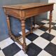 Ancienne table à écrire d'appoint bureau en bois massif
