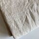 Nappe de ferme 19e en toile de chanvre réserve de trousseau  L270cm