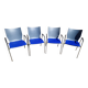 Set of 4 Lynx armchairs for Casala