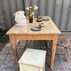 Oak farmhouse table