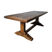 Table de monastère authentique en bois massif