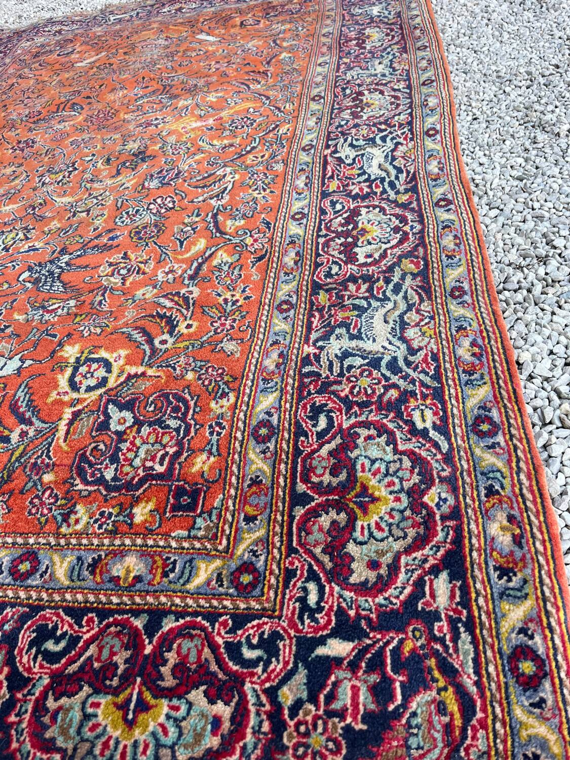 Very large antique Persian rug