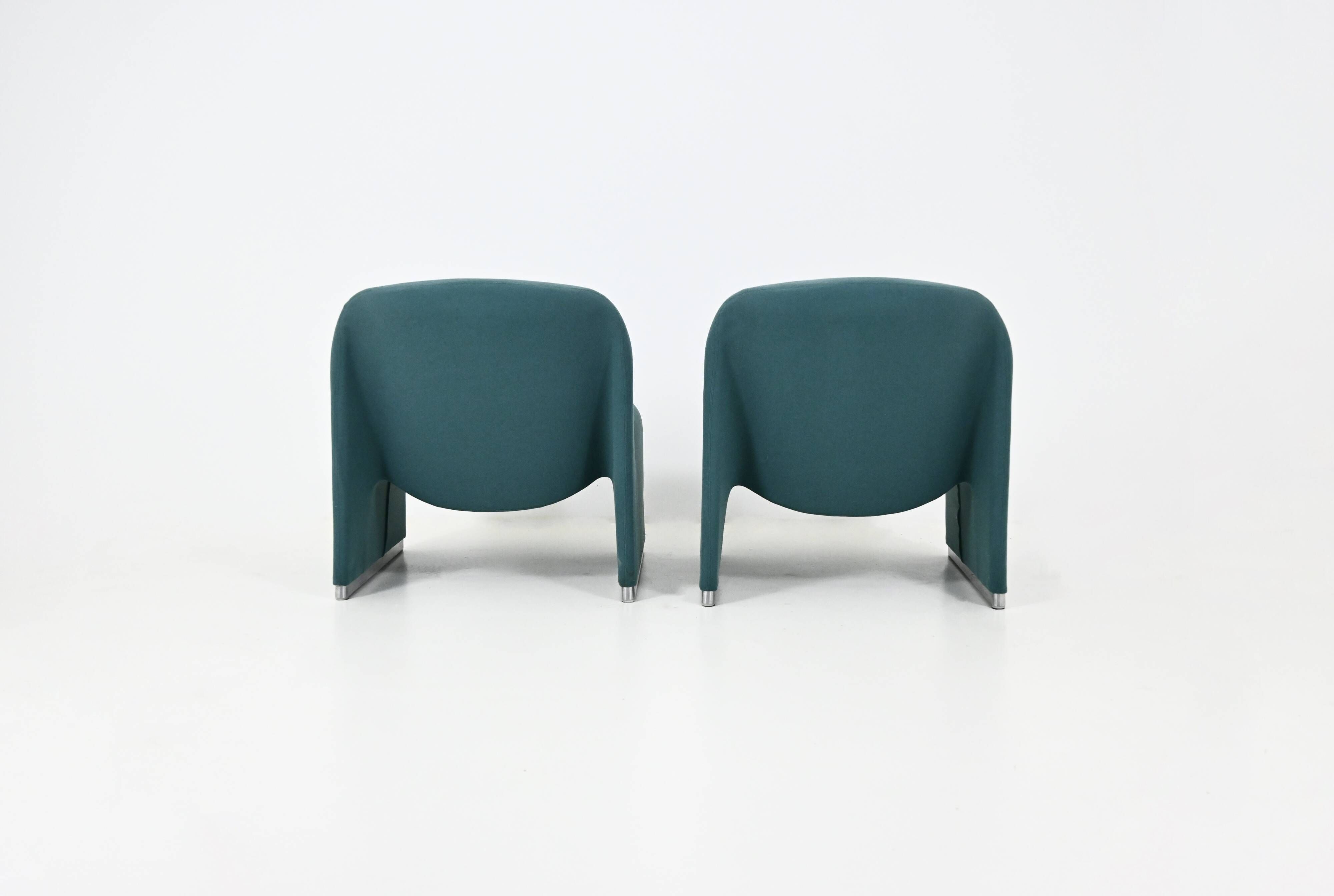 Paire de fauteuils « Alky » de Giancarlo Piretti pour Anonima Castelli, ann