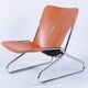 German Bauhaus Armchair in Leather by Lusch and Co West, 1970s