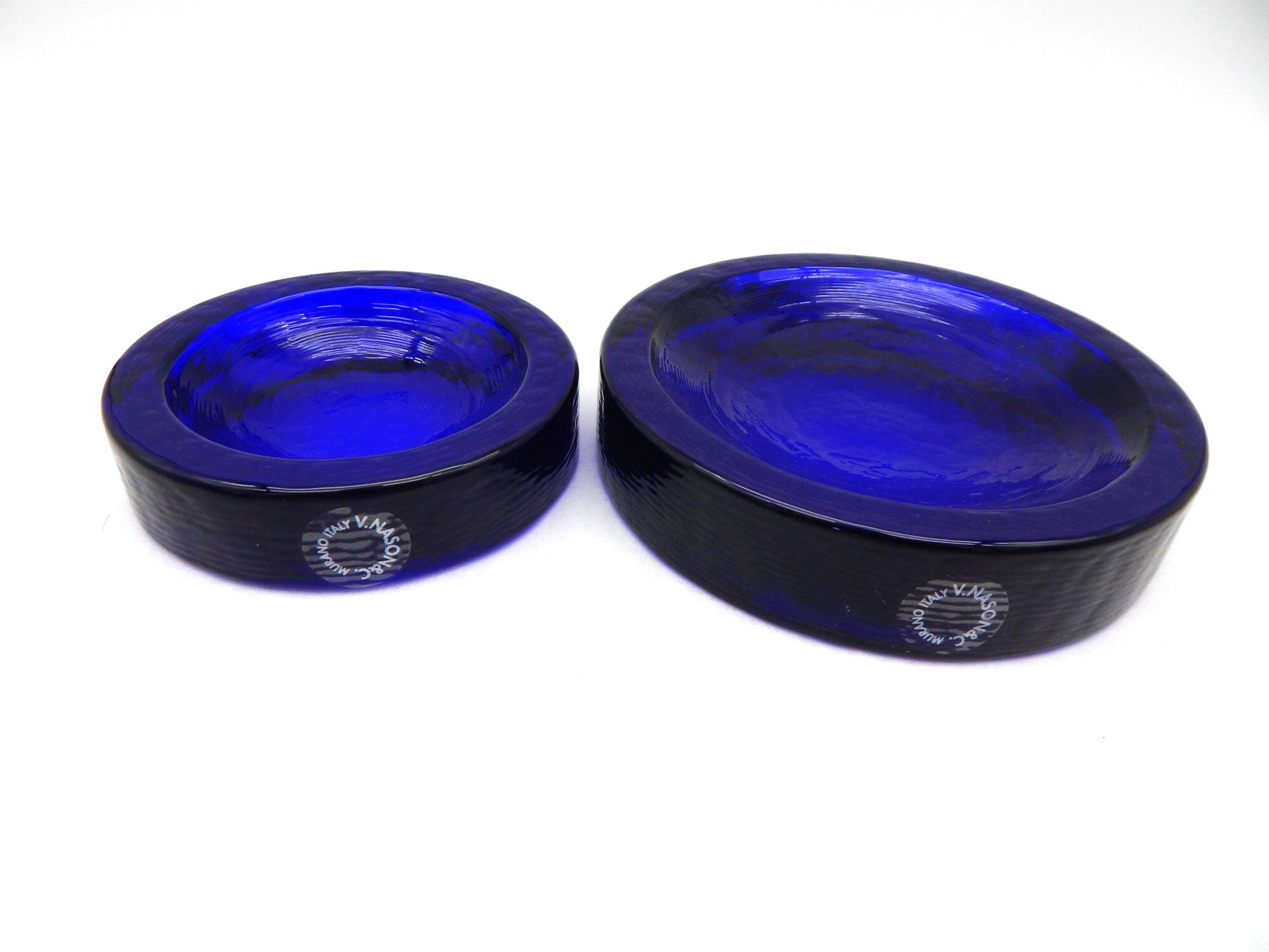 Cendriers • Vides Poches • Eklettika Blue • Carlo Nason • Murano • 2000