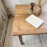 Table de ferme en cerisier