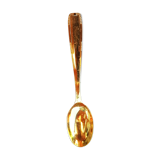 Lot of 12 golden mocha spoons