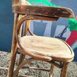 Tabouret de bar en bois courbé