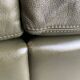 Pfister sofa for Knoll in khaki leather