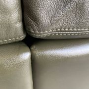 Pfister sofa for Knoll in khaki leather