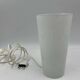 Milk glass table lamp.