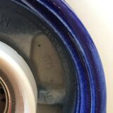 Pair of ceramic and opaline IFÖ sconces