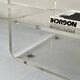 Designer plexiglass bookcase, Les Invisibles Marais International 70's