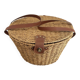 Woven rope basket