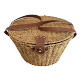 Panier en corde tressée