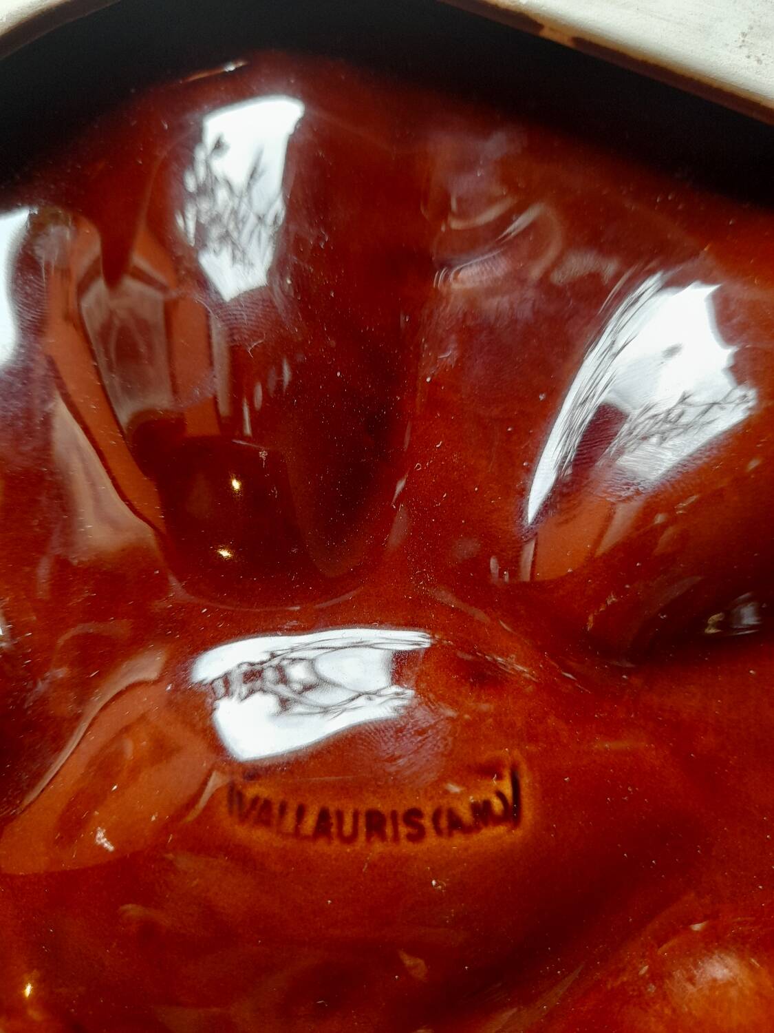 Vallauris oyster plate