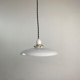 Old vintage opaline pendant lamp