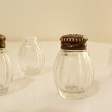 Lot of 4 salt shakers Goldsmith Christofle around 1930