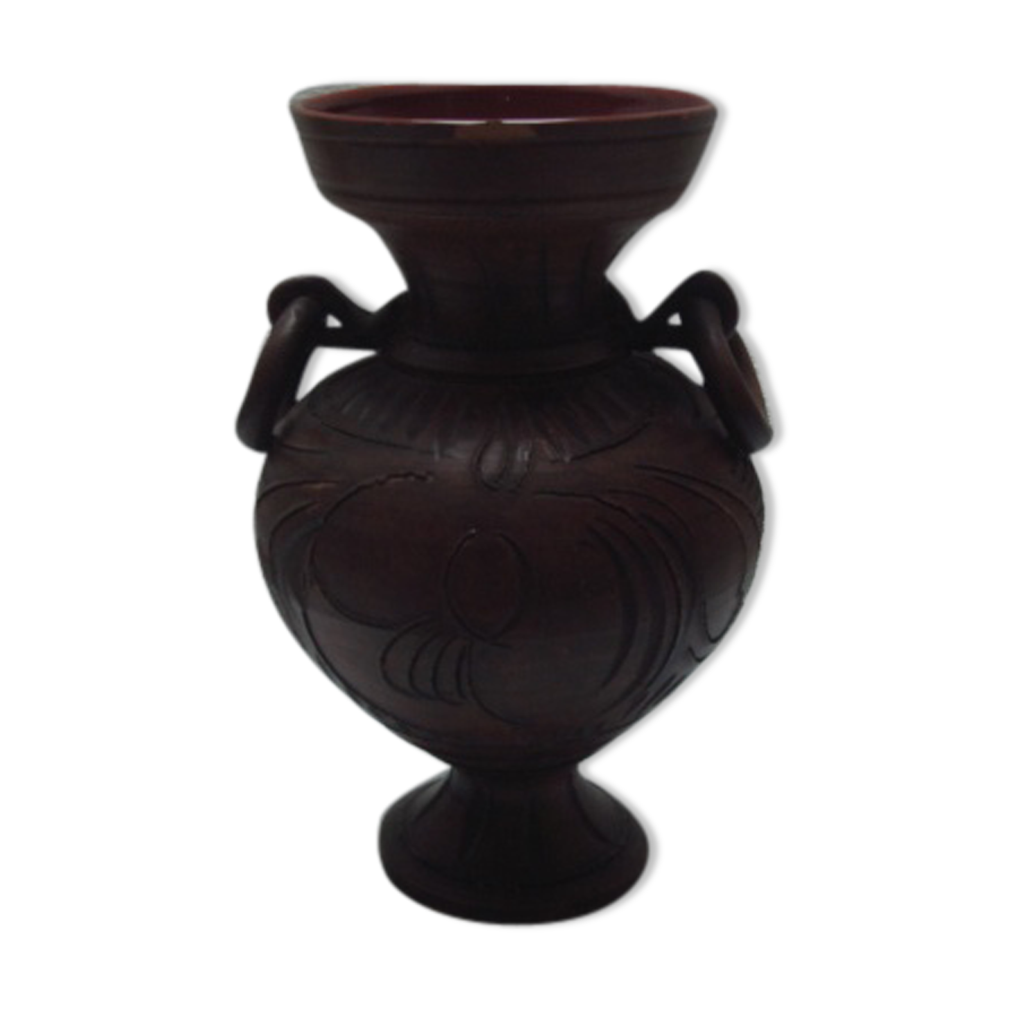 Terracotta vase