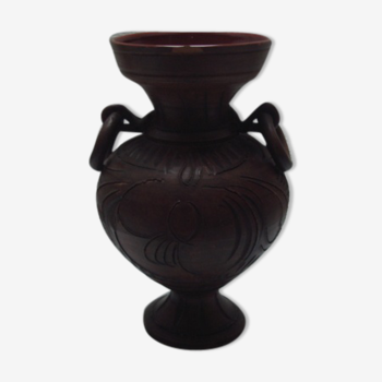 Terracotta vase