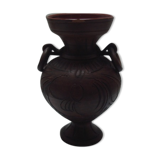 Terracotta vase
